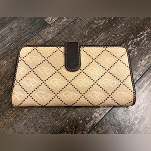Dooney and Bourke Tan and Brown Women's Wallet